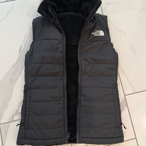 The North Face Black Reversible Vest